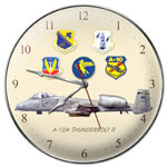 A-10A Thunderbolt II Collectible Wall Clock